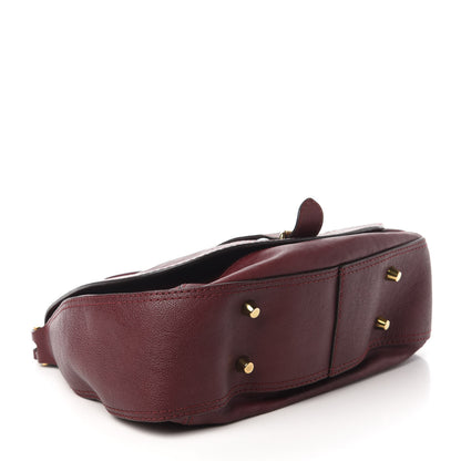 Chloe Calfskin Georgia Hobo Burgundy 4 of 12