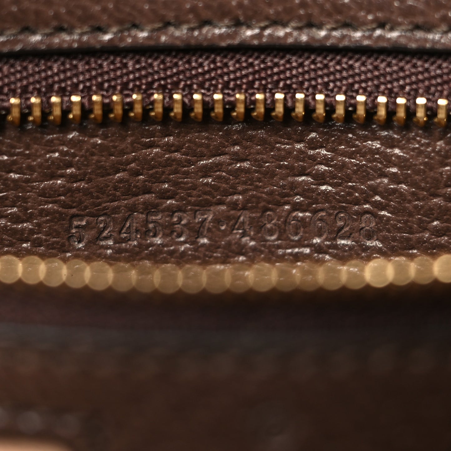GG Supreme Monogram Web Medium Ophidia Tote Bag Brown