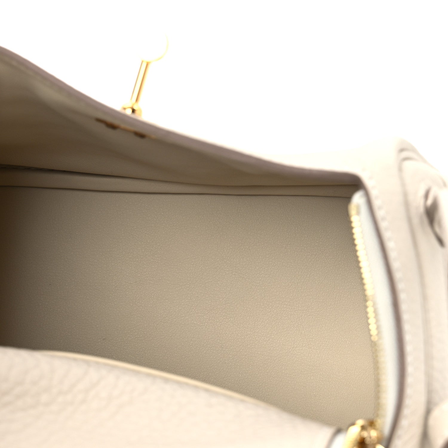 Hermes Taurillon Clemence Mini Lindy 20  Beton 5 of 11
