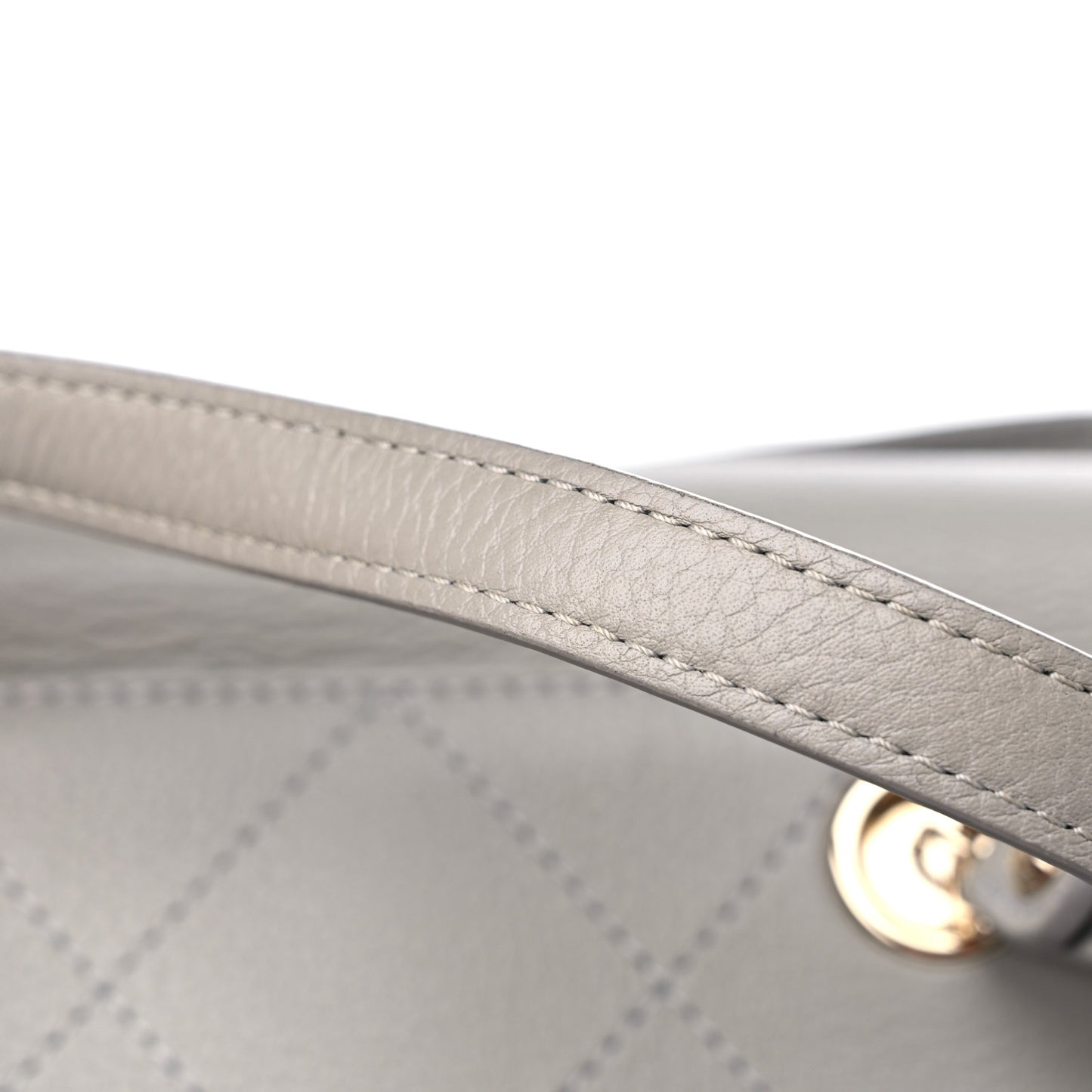 Bullskin Stitched Large Shopping Bag Grey