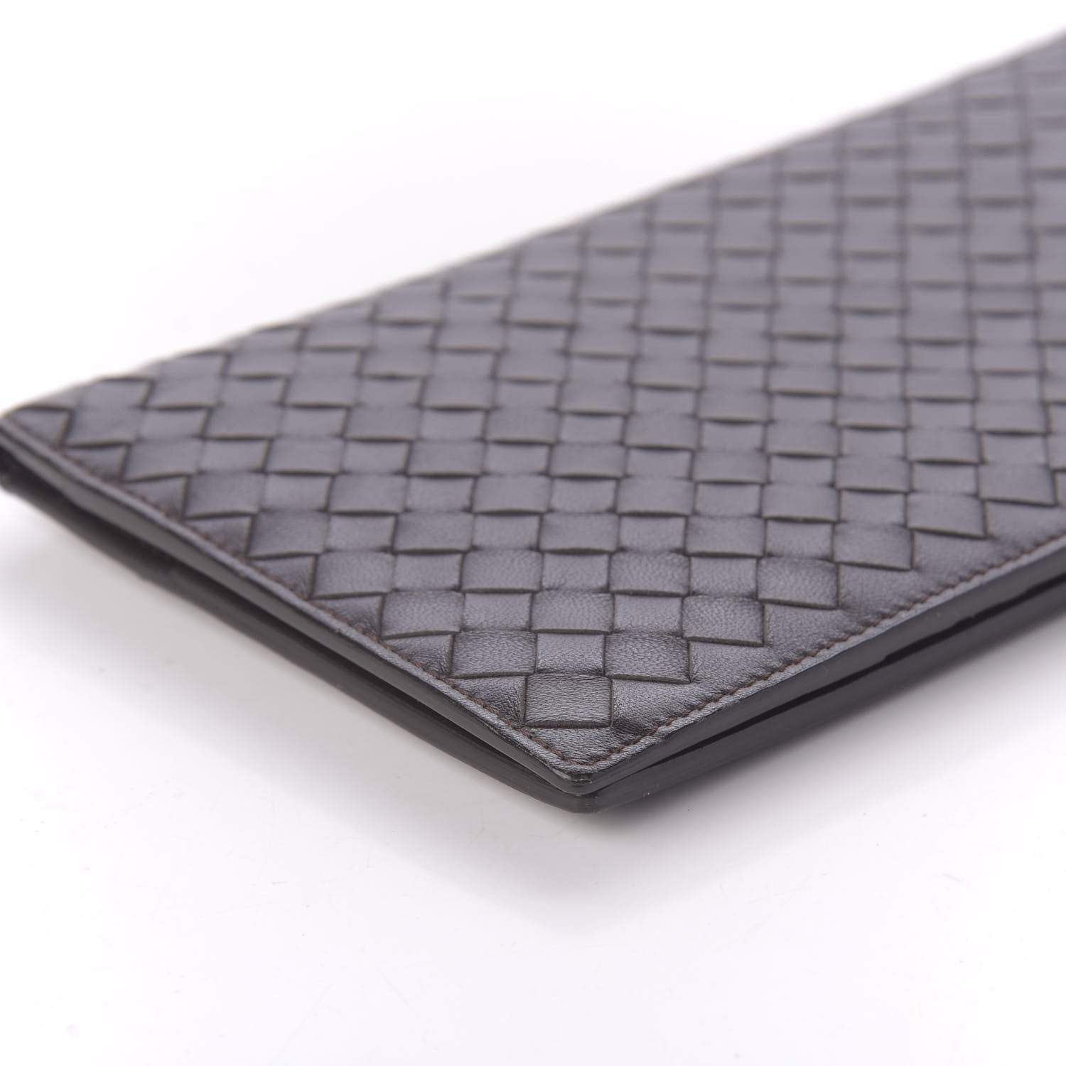 Bottega Veneta Nappa Intrecciato Flap Wallet Black 6 of 9