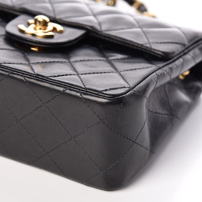 Chanel Lambskin Quilted Mini Square Flap Black 7 of 10