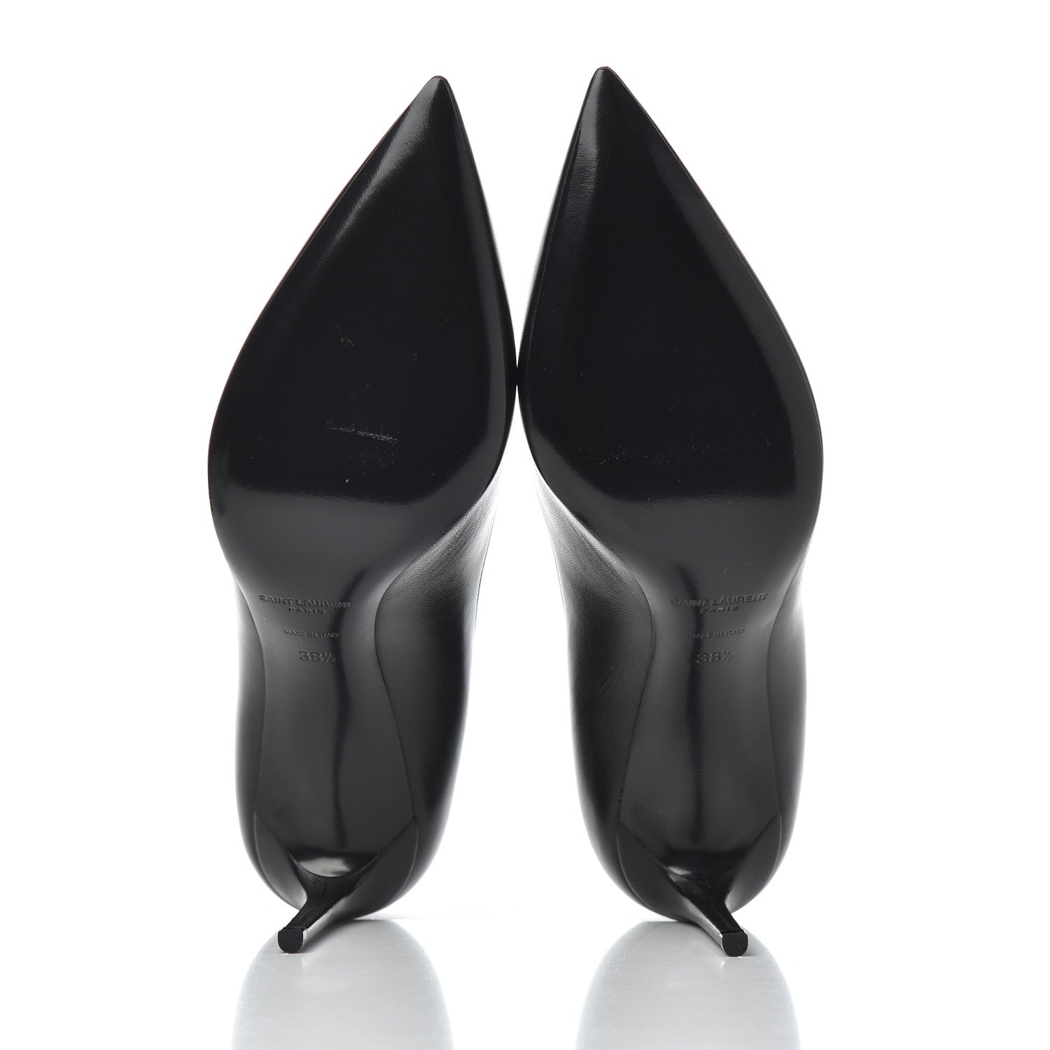 Saint Laurent Calfskin Zoe 85 Pumps 38.5 Black 5 of 11
