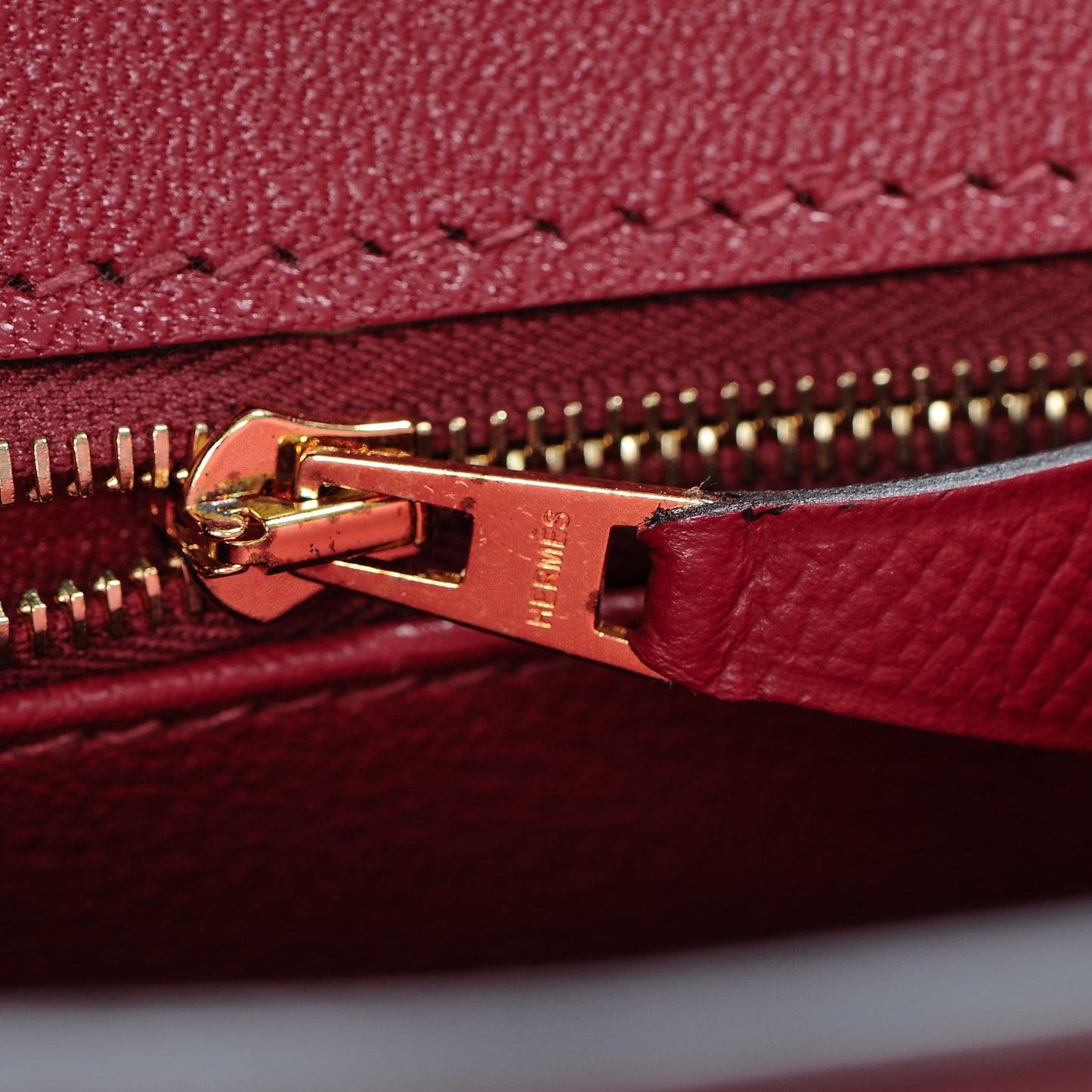 Epsom Birkin 30 Rouge Grenat