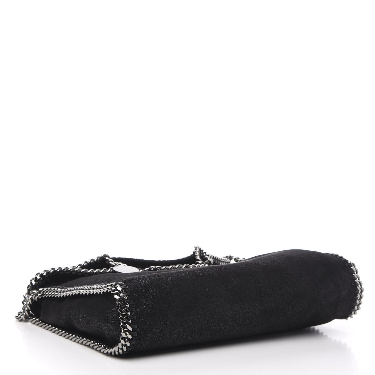 Shaggy Deer Falabella Fold Over Tote Black