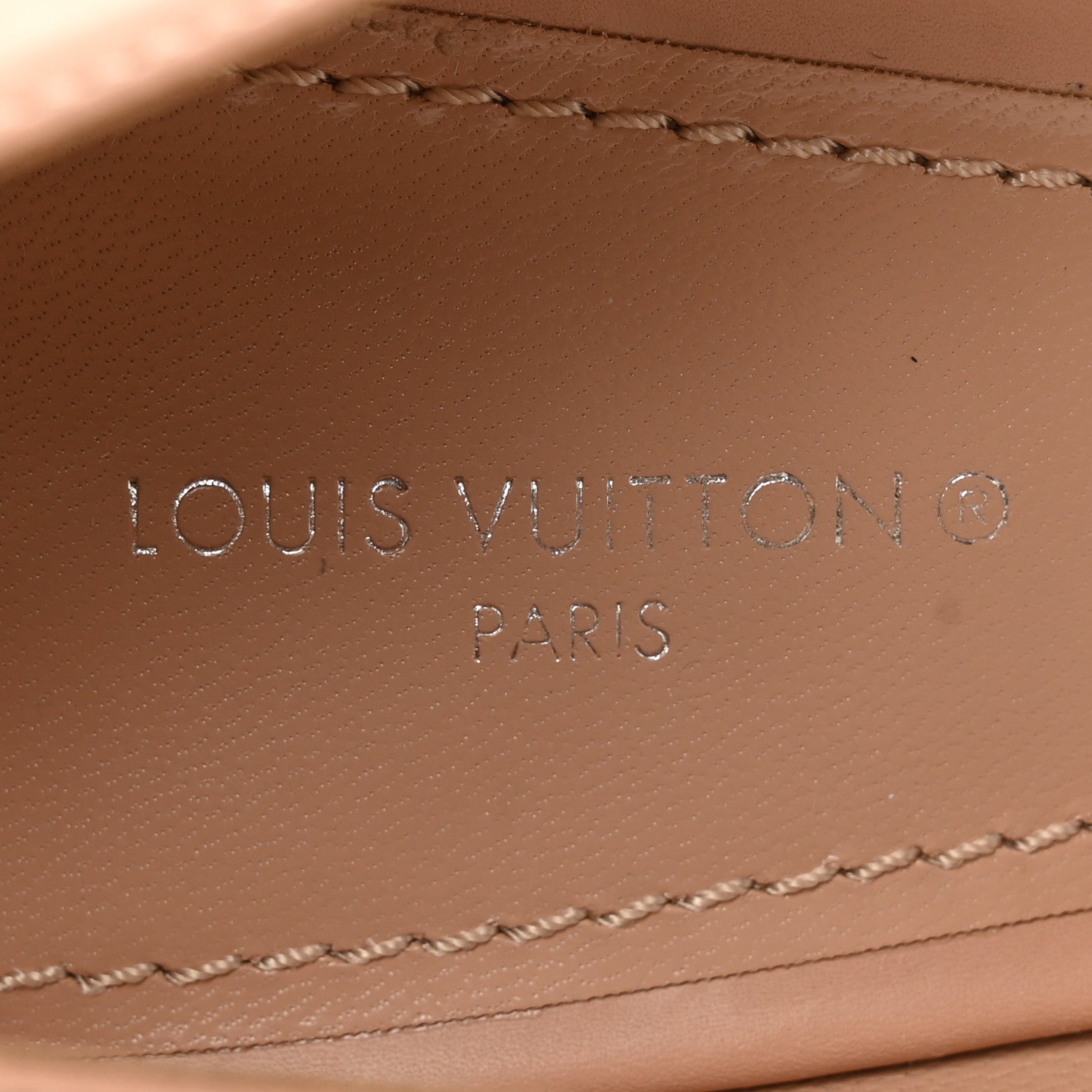 Louis Vuitton Calfskin Signature Pumps 40 Nude Pink 7 of 10