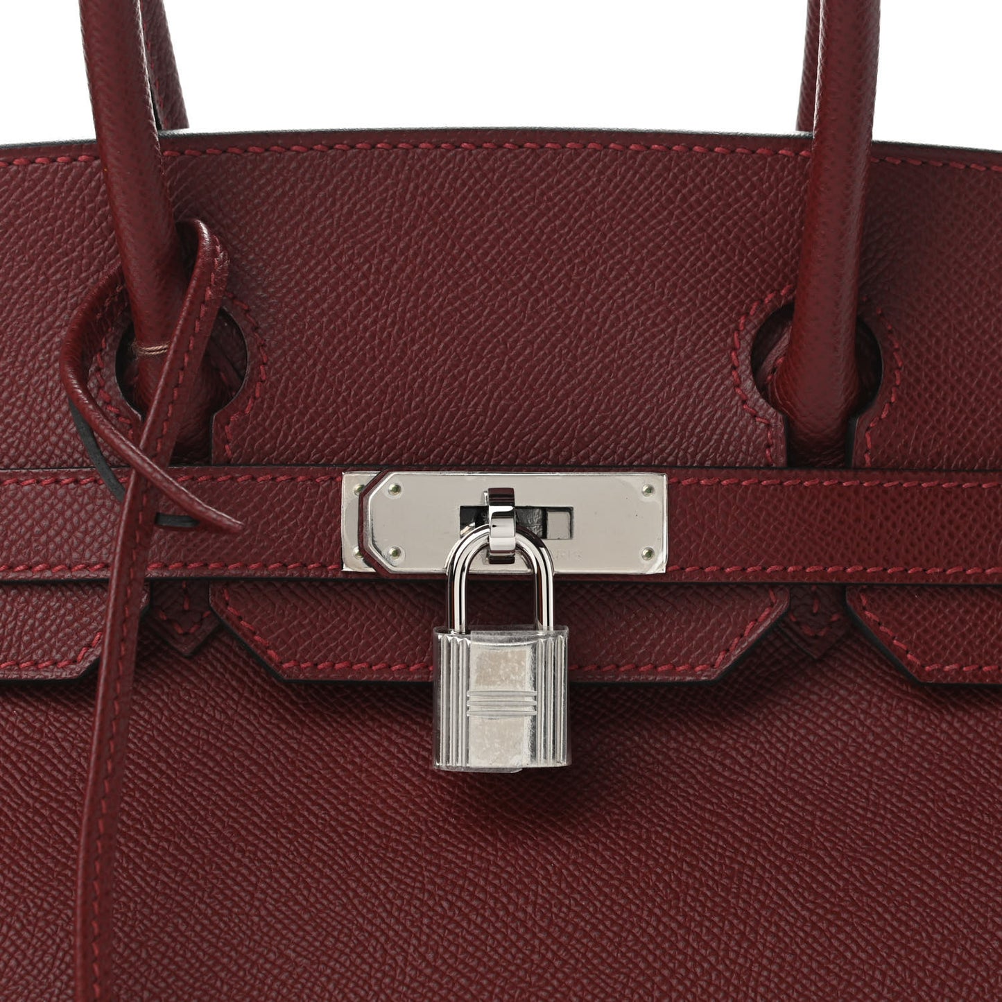 Epsom Birkin 30 Rouge H