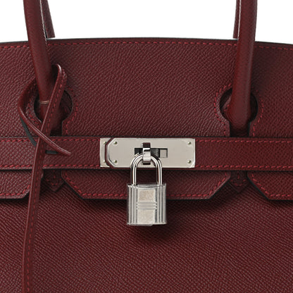 Hermes Epsom Birkin 30 Rouge H 8 of 11