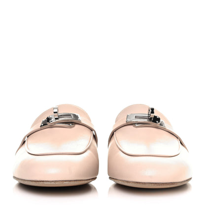 Hermes Goatskin Oz Mules 39 Blanc Poros 2 of 8