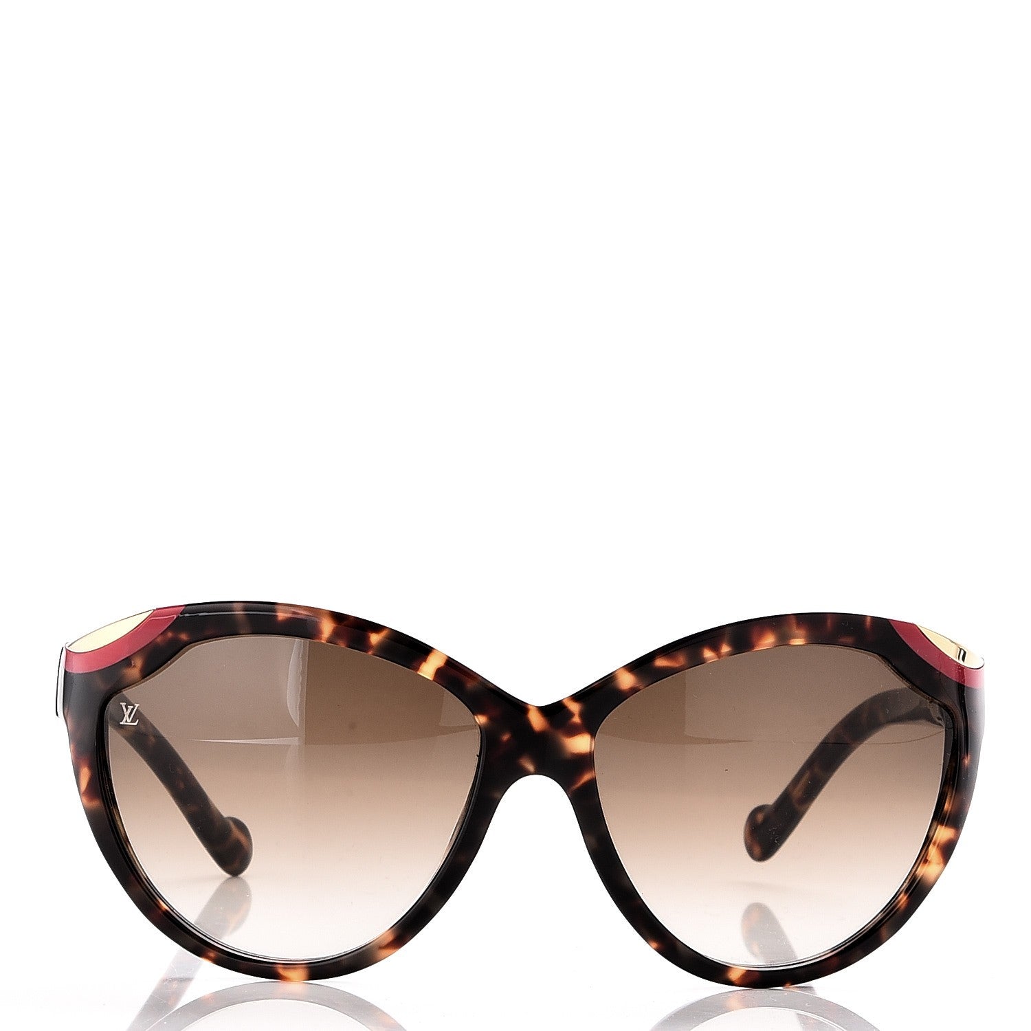 Louis Vuitton Ivy Cat Sunglasses Z0736W Tortoise 2 of 7