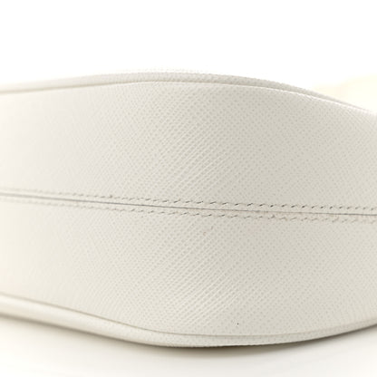 Prada Saffiano Re-Edition 2005 Shoulder Bag White 9 of 12