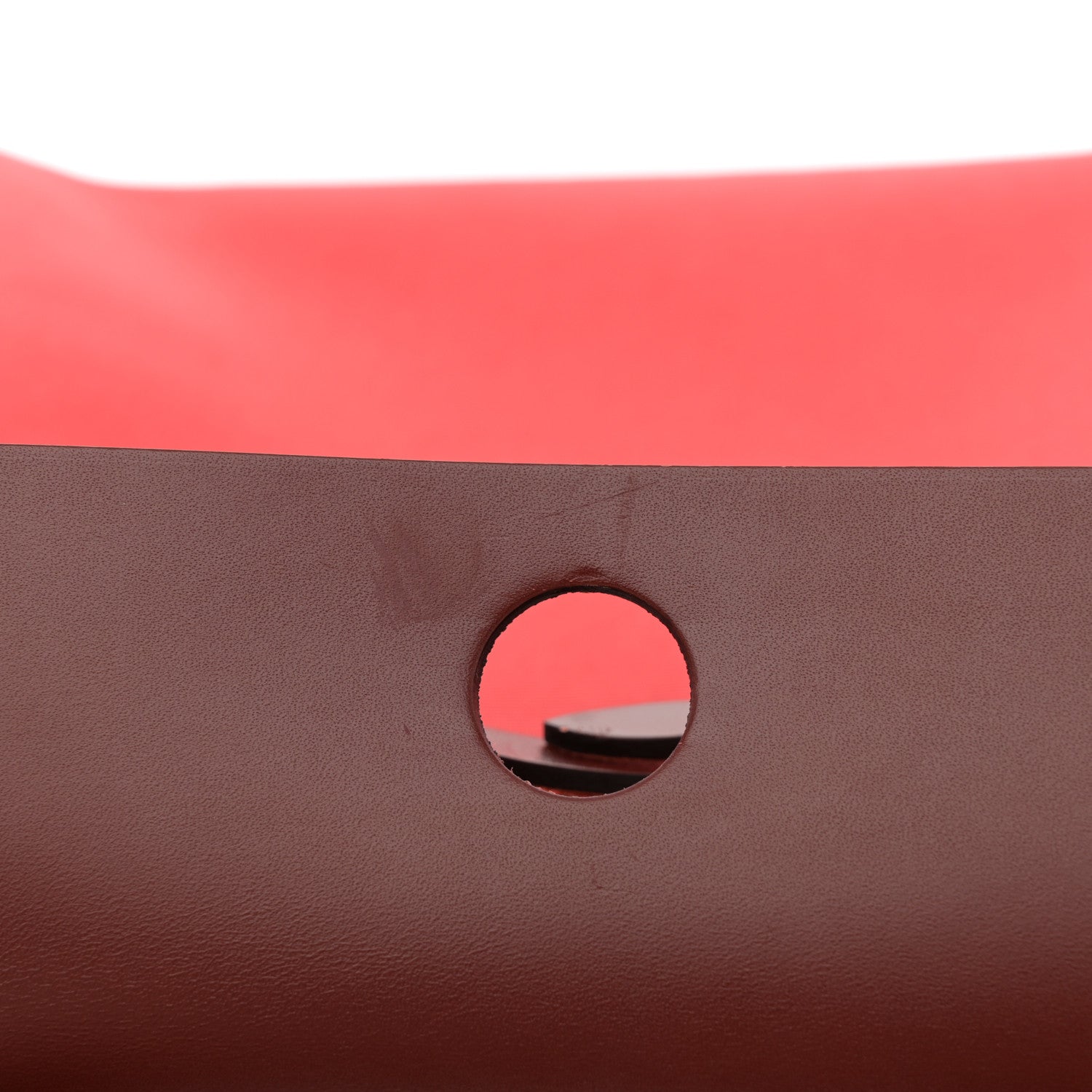 Hermes Toile Officier Vache Hunter Herbag Zip Retourne 31 PM Bougainvillea Rouge H 12 of 15