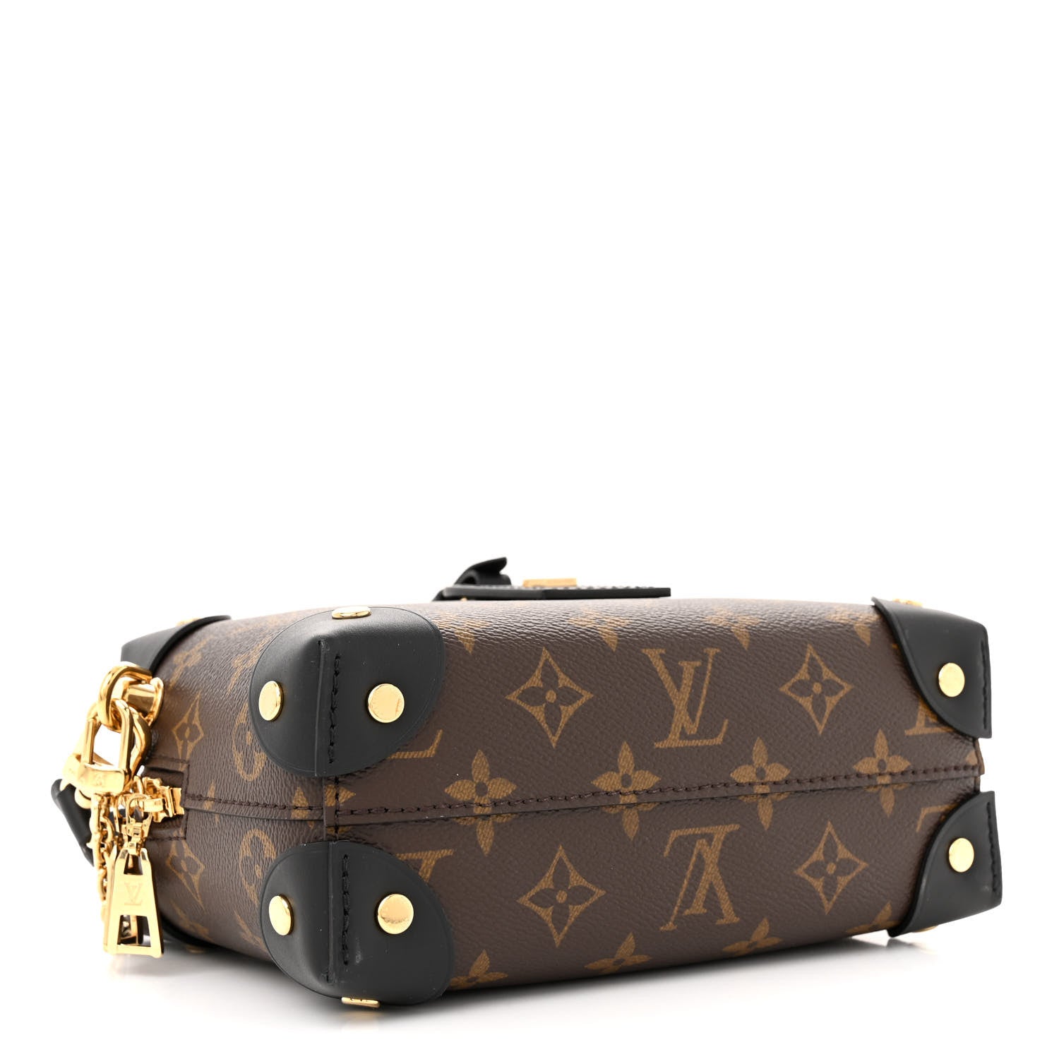 Louis Vuitton Monogram Petite Malle Souple Black 4 of 10