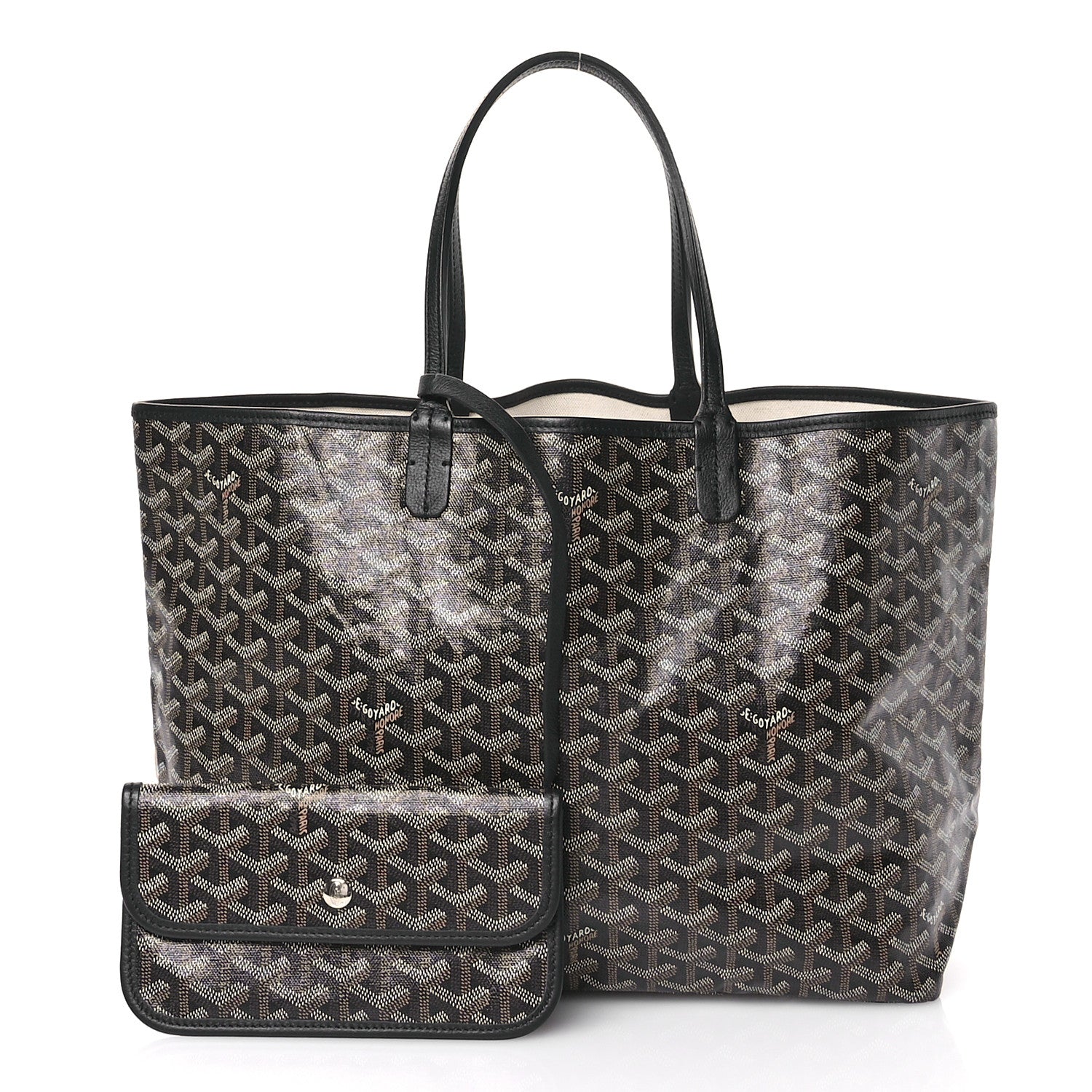 Goyard Goyardine Saint Louis PM Black 3 of 10