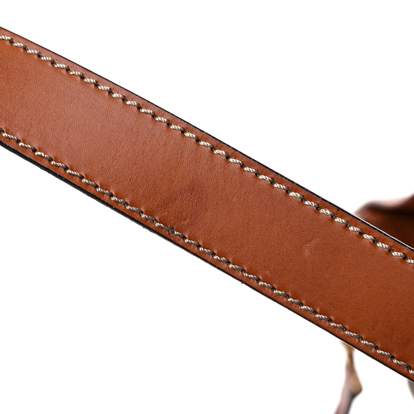 Canvas Mega Check Traveler Tote Dark Tan