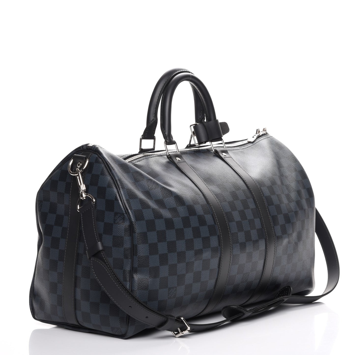 Damier Cobalt Keepall Bandouliere 45