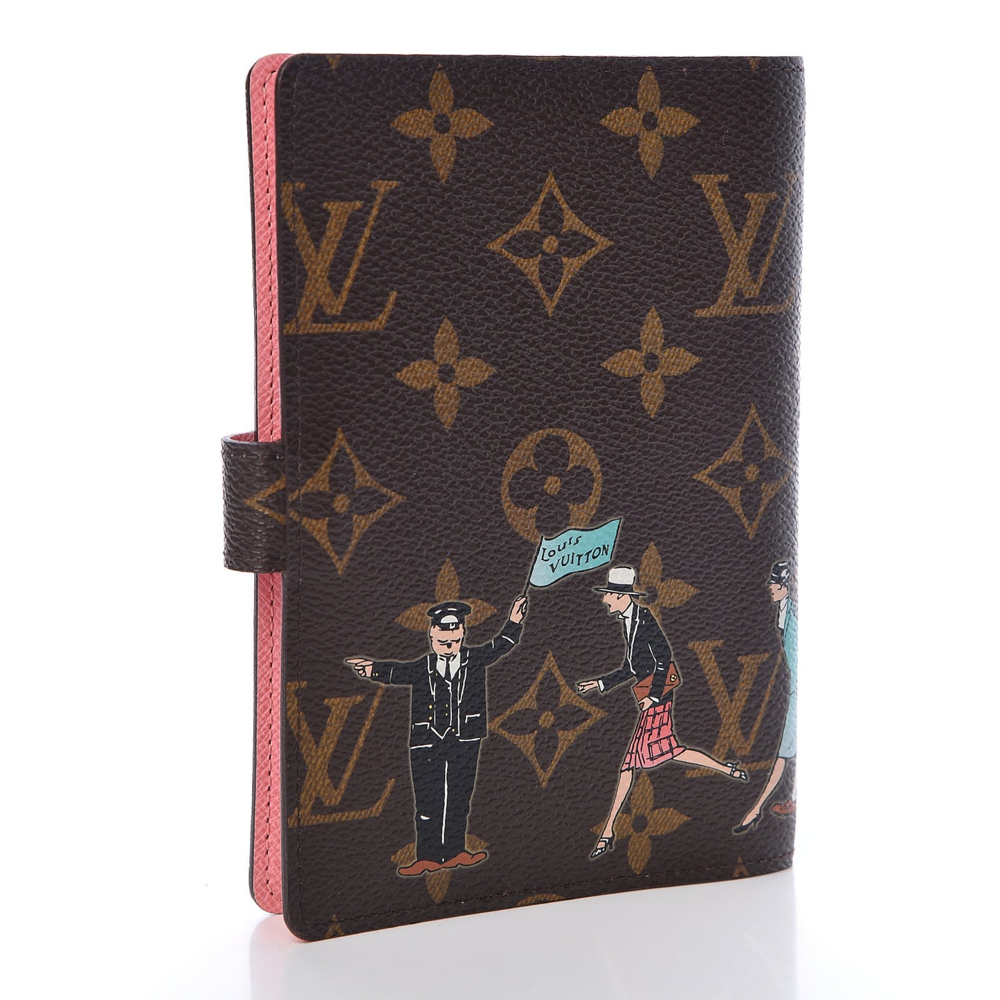 Monogram Illustre Small Ring Agenda Rose