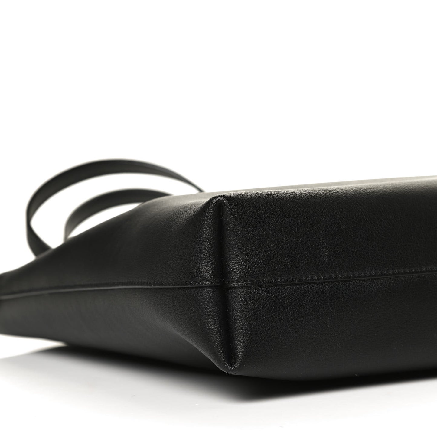 Calfskin Toy Shopping Tote Black