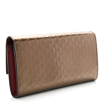 Gucci Shine Microguccissima Candy Continental Wallet Bronze 3 of 7