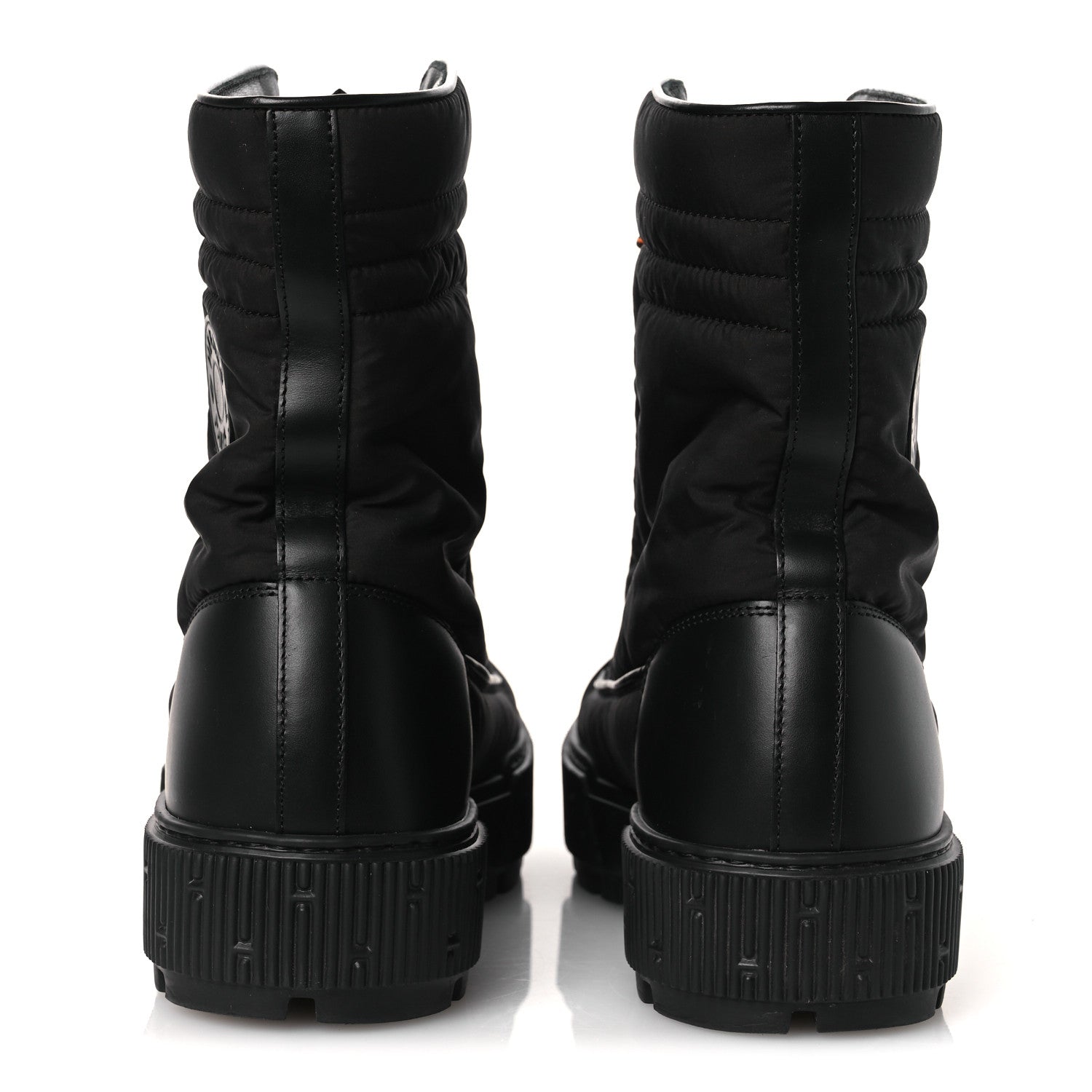 Hermes Calfskin Parachute Fresh Ankle Boots 40.5 Black 5 of 12