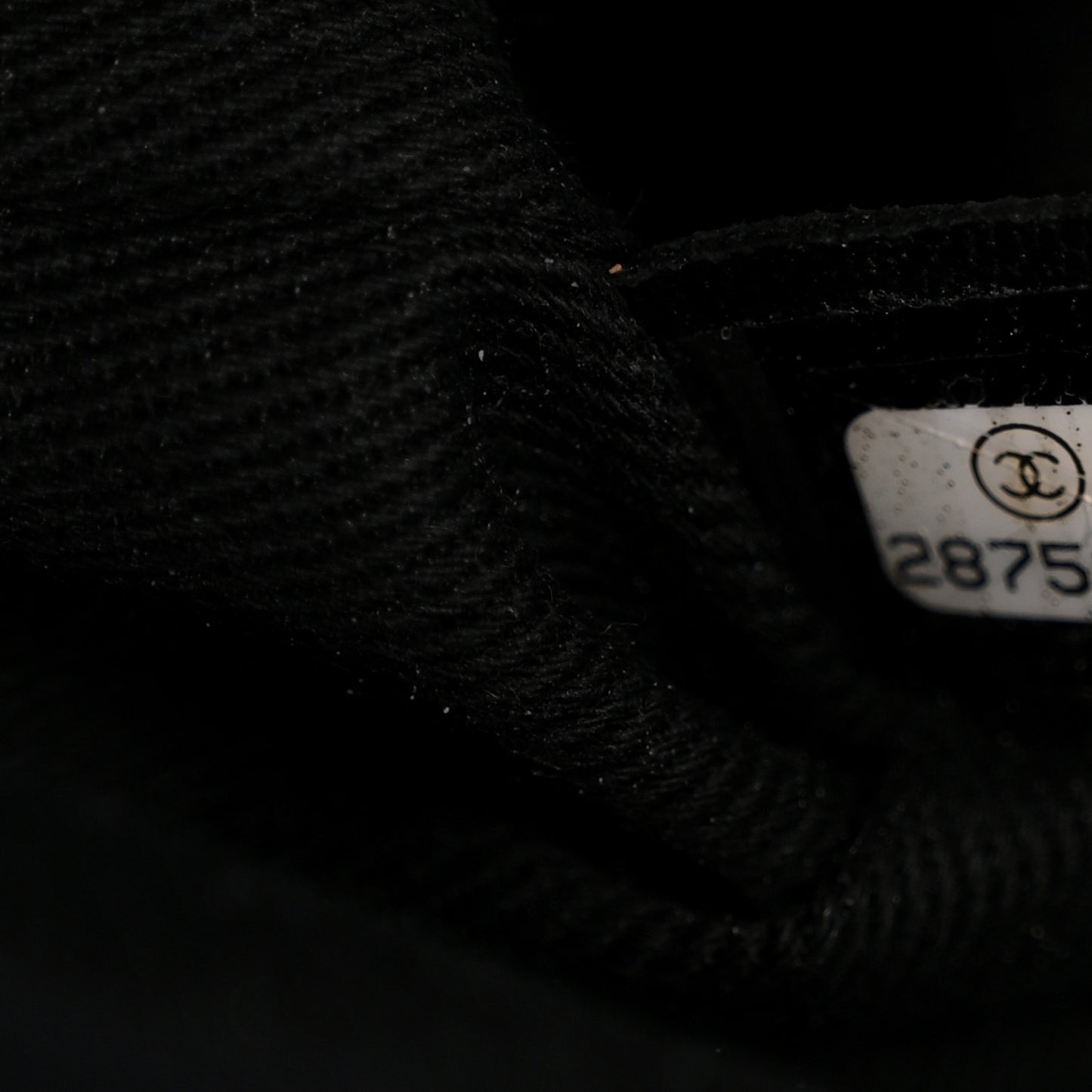 Caviar Chevron Quilted Mini Coco Handle Flap Dark Grey