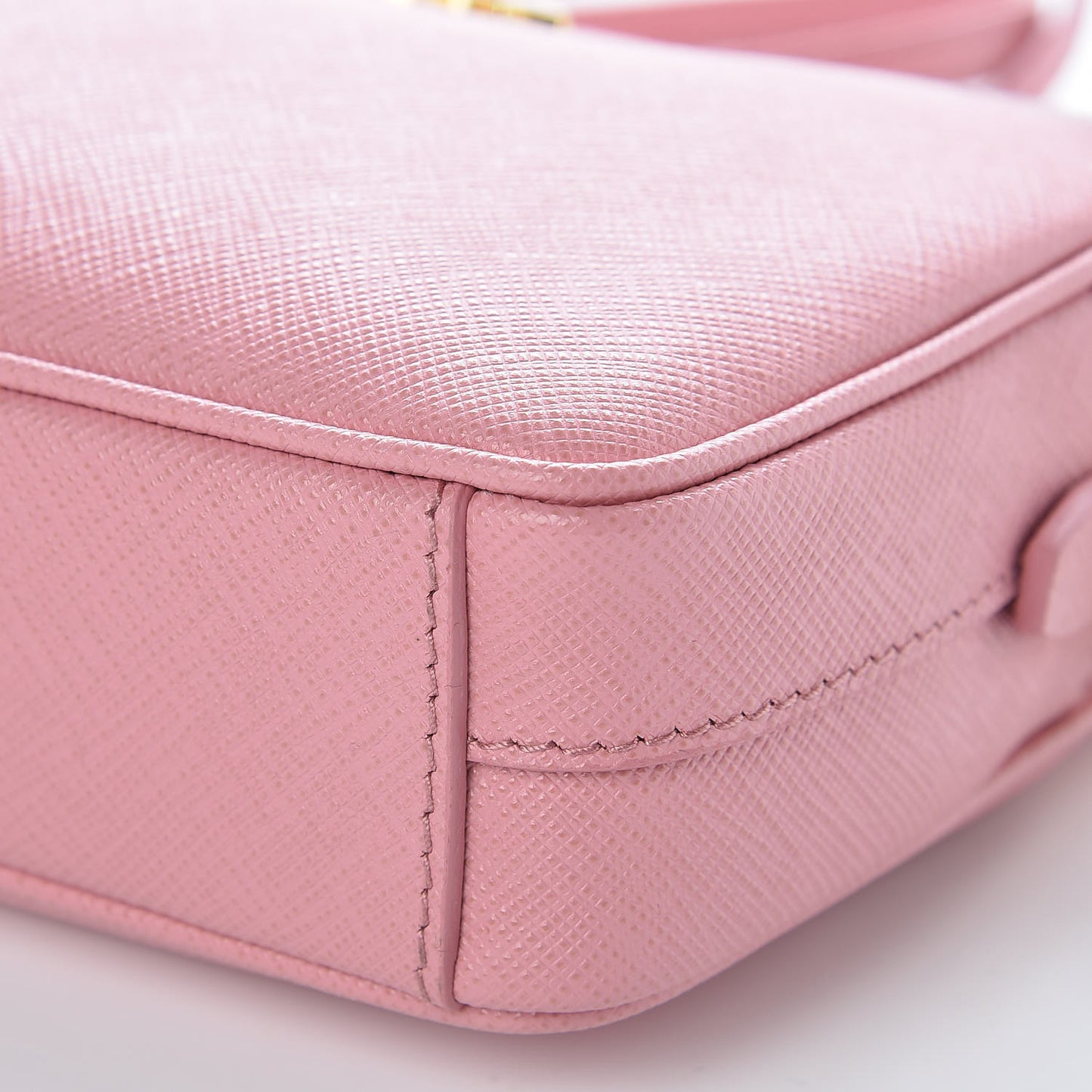 Saffiano Mini Camera Crossbody Petalo