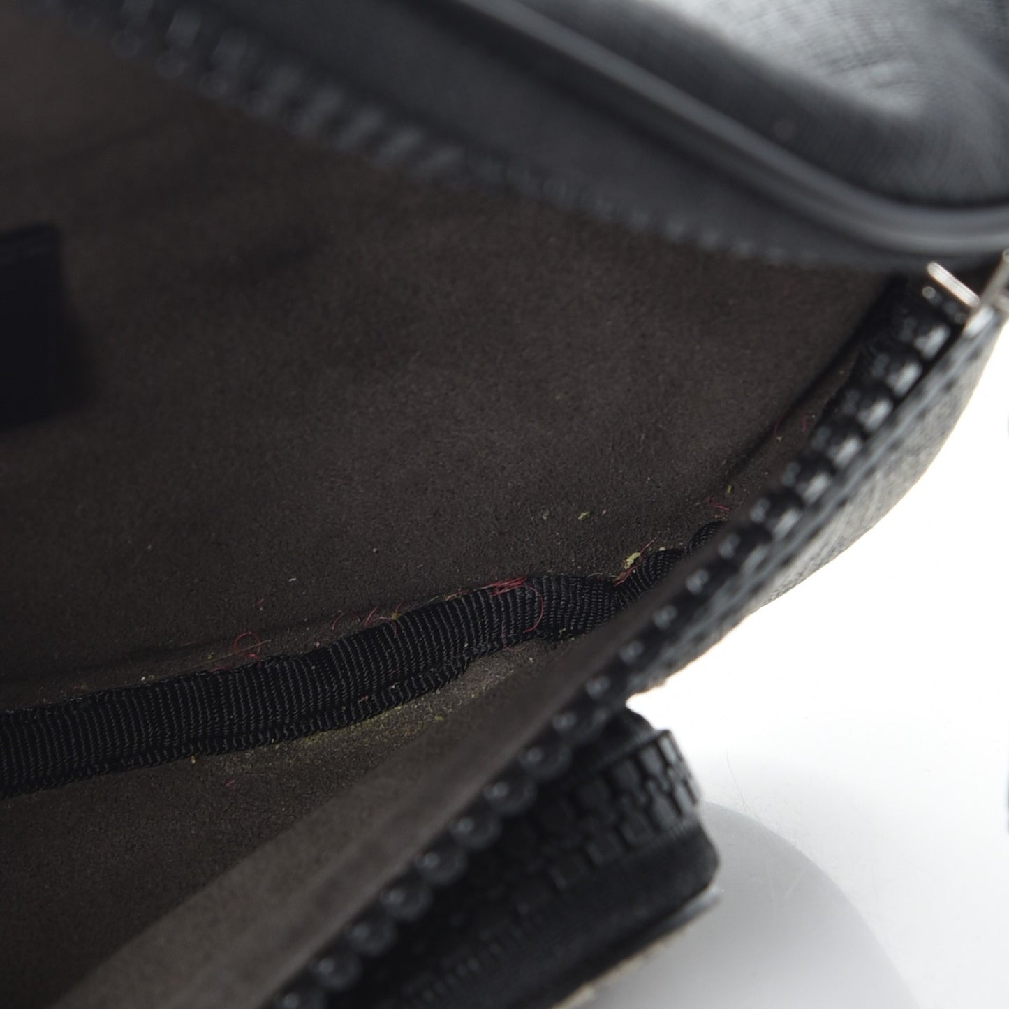 GG Supreme Monogram Belt Bag Black