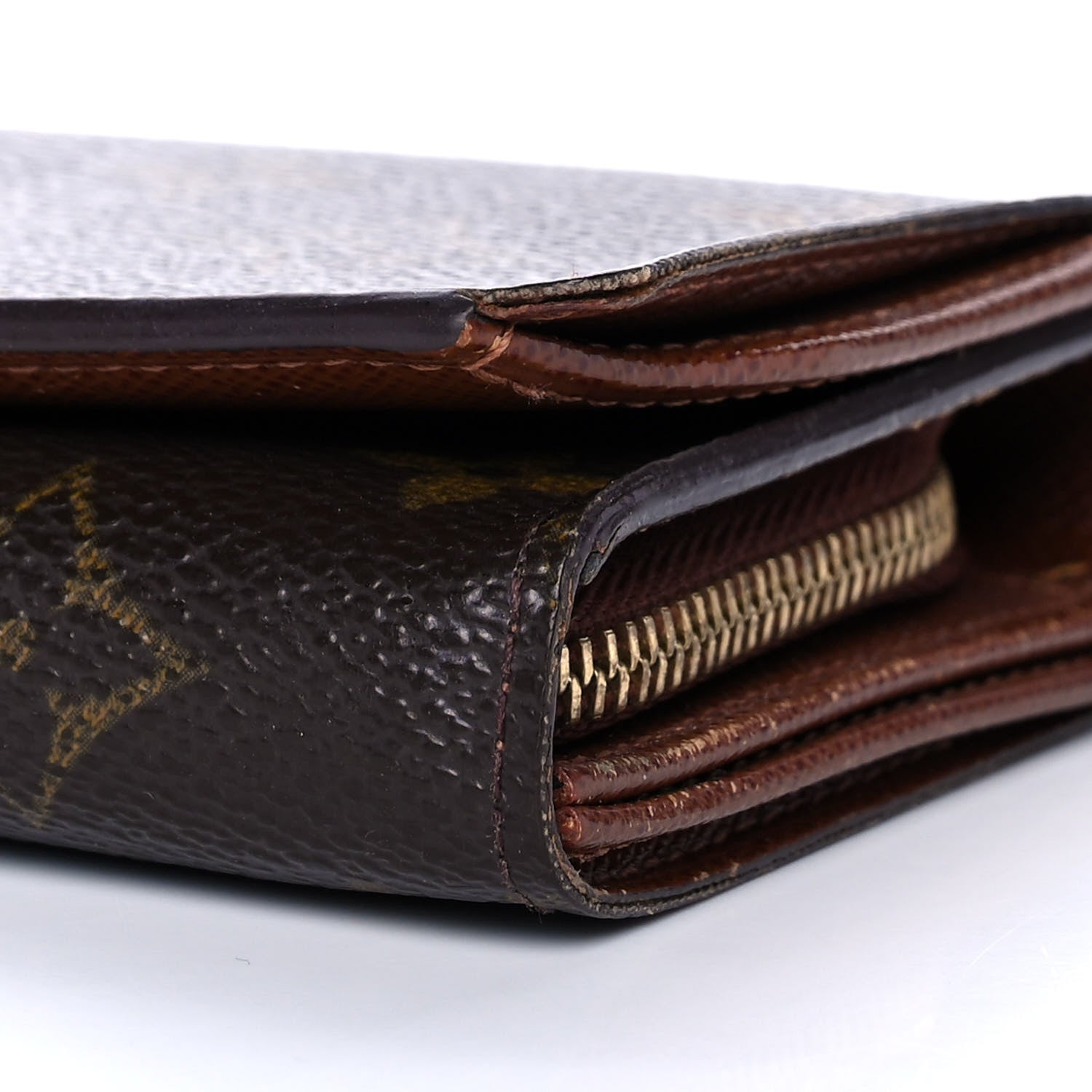 Louis Vuitton Monogram Porte-Monnaie Tresor Wallet 9 of 15