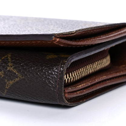 Louis Vuitton Monogram Porte-Monnaie Tresor Wallet 9 of 15