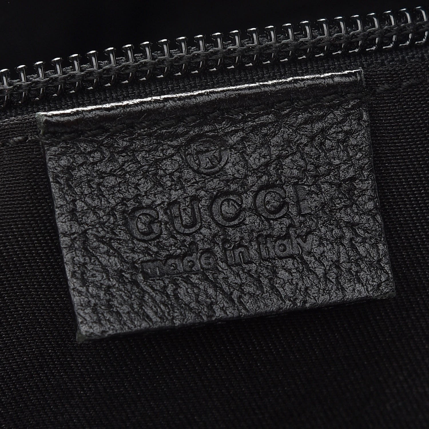 Gucci Nylon Monogram Large Web Handle Vertical Tote Black 6 of 12
