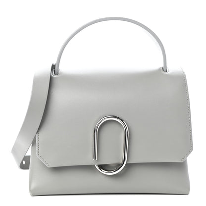 3.1 Phillip Lim Smooth Calfskin Mini Alix Top Handle Satchel Cement 1 of 9