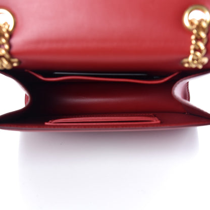 Dolce & Gabbana Smooth Calfskin Medium Devotion Crossbody Bag Poppy Red 7 of 8