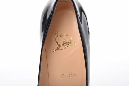 Christian Louboutin Patent New Simple 120 Pumps 39.5 Black 6 of 13