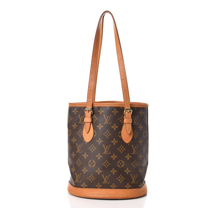 Louis Vuitton Monogram Petit Bucket 23 3 of 17