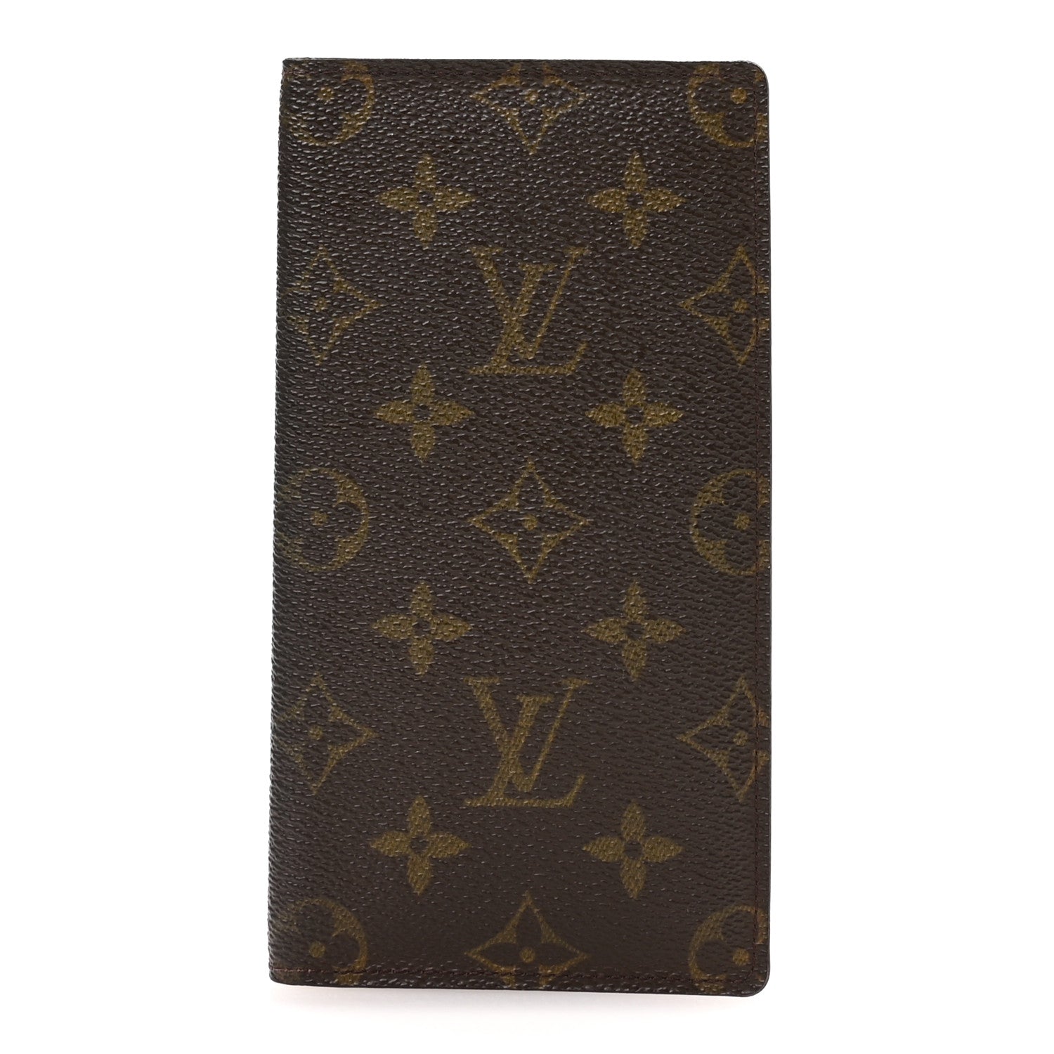 Louis Vuitton Monogram Checkbook Holder Case Wallet 1 of 7