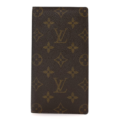 Louis Vuitton Monogram Checkbook Holder Case Wallet 1 of 7