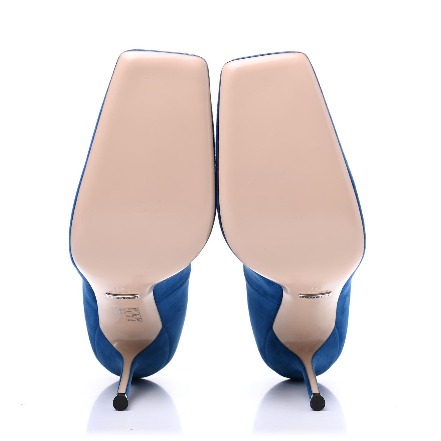 Suede Dionysus Pumps 41 Blue