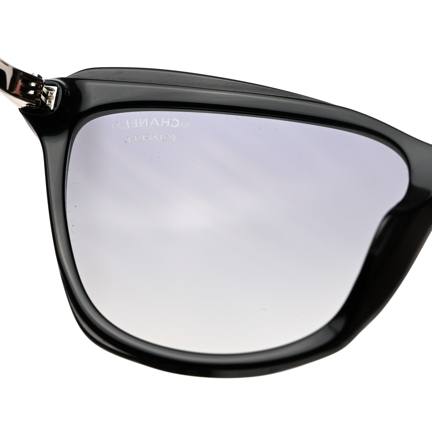 Chanel Oval Sunglasses 5384-A Black 9 of 12
