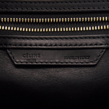 Celine Python Suede Mini Luggage Rust 7 of 8