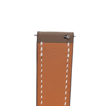 Hermes Swift 38mm Apple Watch Band Etoupe 4 of 5