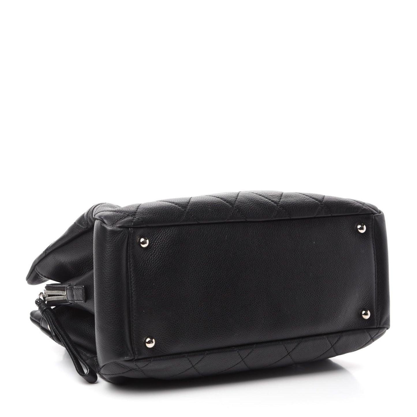 Caviar Quilted CC Timeless Soft Tote Black
