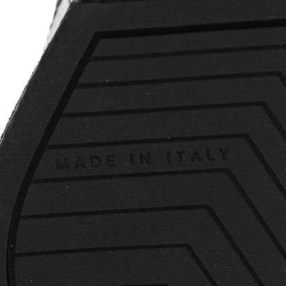 Christian Dior Calfskin Suede Logo Sneakers 38 Black 8 of 10
