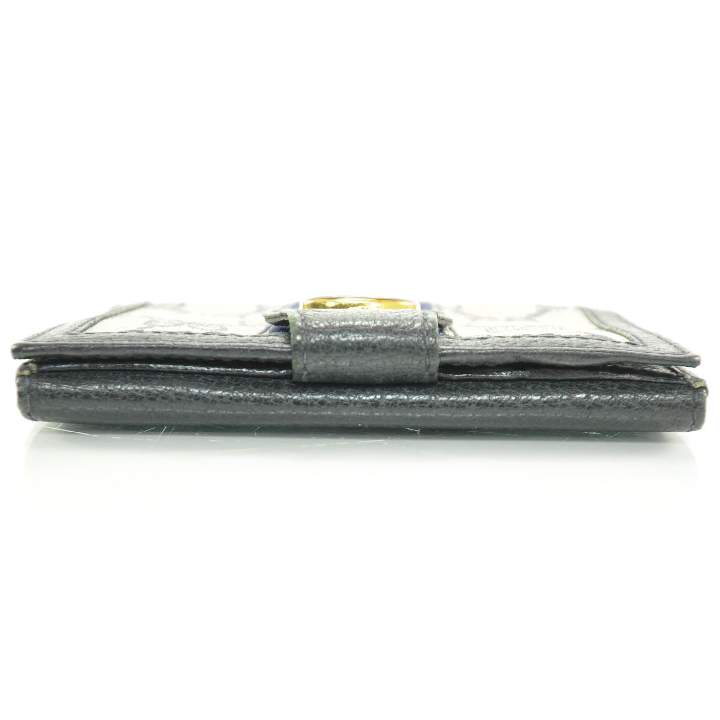 Monogram Web French Wallet Navy