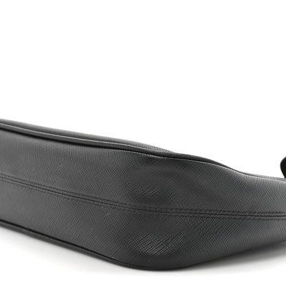 Prada Saffiano Lux Re-Edition 2005 Shoulder Bag Black 14 of 31