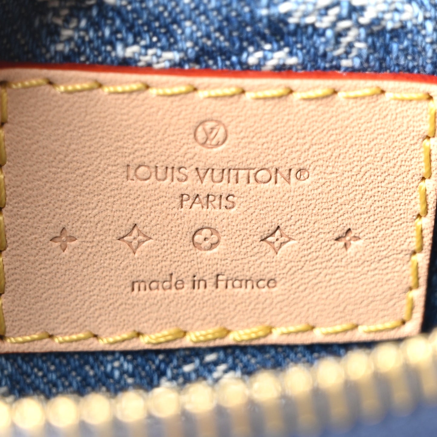 Monogram Denim Nano Speedy Blue