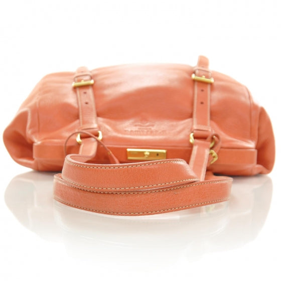 Nappa New Look Tote Corallo