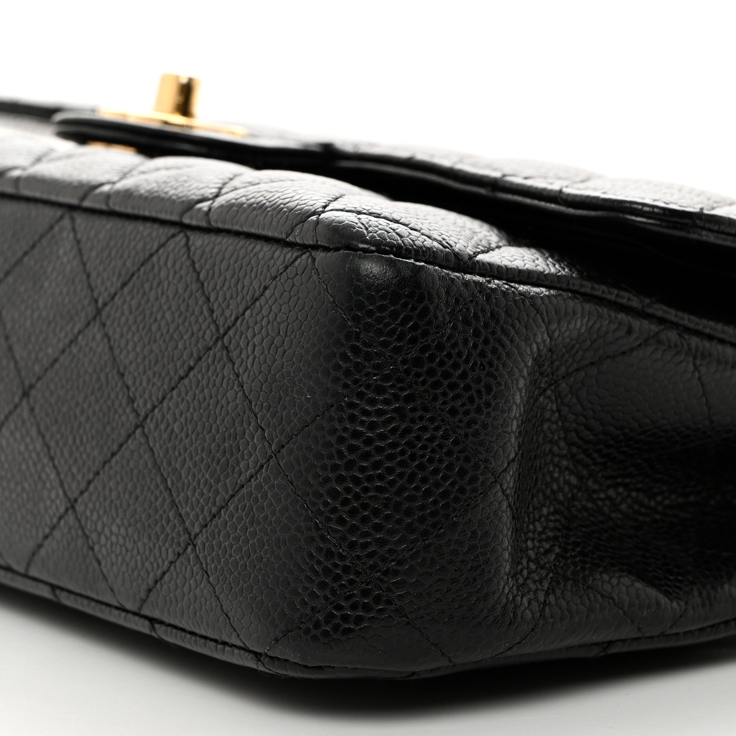 Chanel Caviar Quilted Medium Double Flap Black 10 of 10