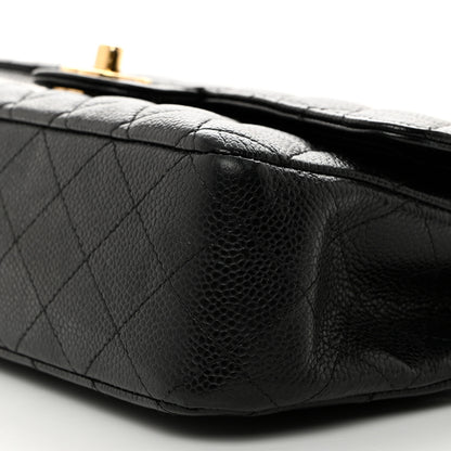 Chanel Caviar Quilted Medium Double Flap Black 10 of 10