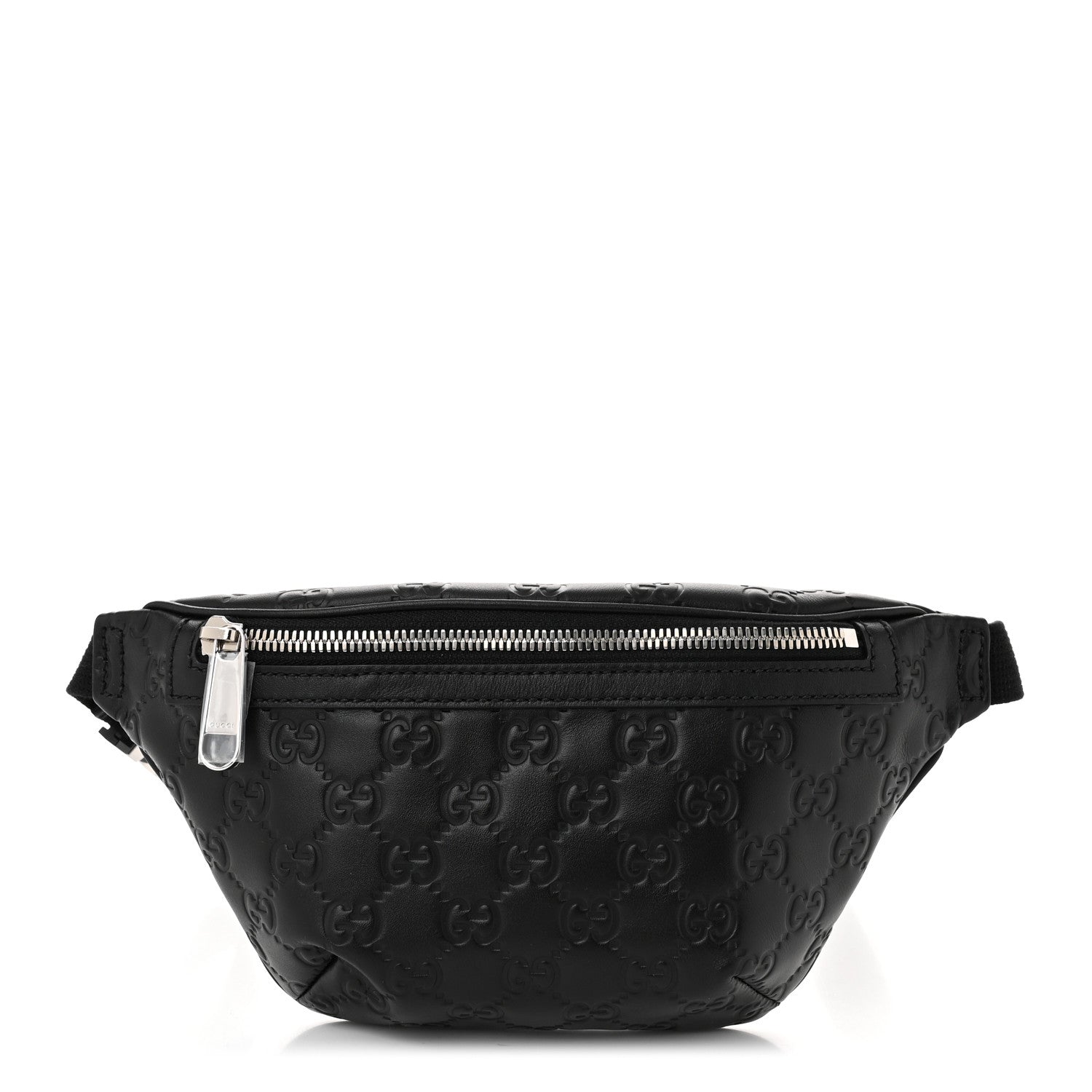 Gucci Guccissima Belt Bag Black Black 1 of 10