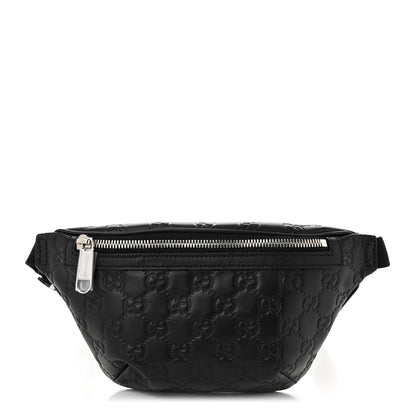 Gucci Guccissima Belt Bag Black Black 1 of 10
